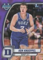 Kon Knueppel 2024 bowman Bowman University Chrome