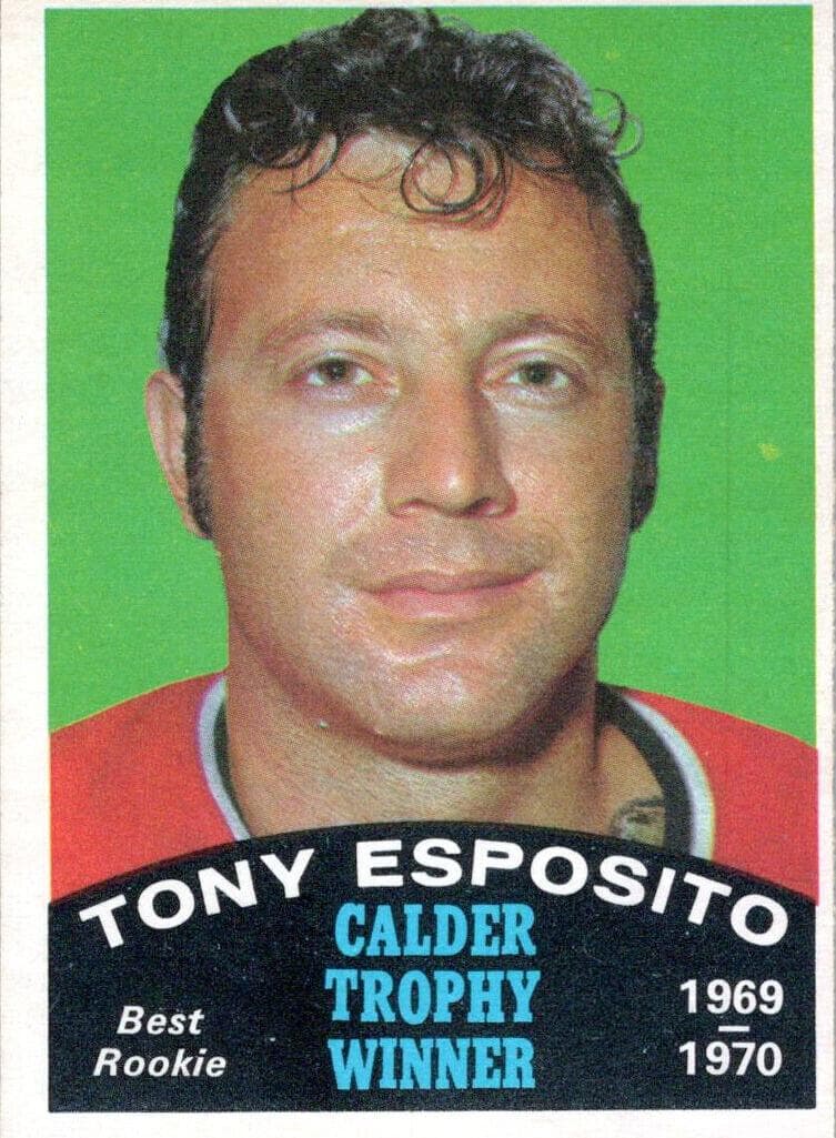 Tony Esposito 1970 topps O-Pee-Chee