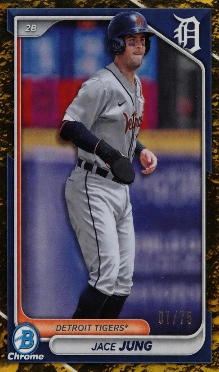 Jace Jung 2024 bowman Bowman Chrome Prospects
