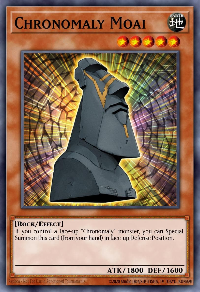 Chronomaly Moai 2012 Yu-Gi-Oh! Return of the Duelist