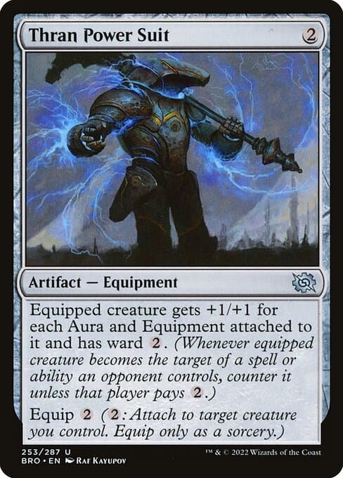 Thran Power Suit 2022 Magic: The Gathering Brother's War