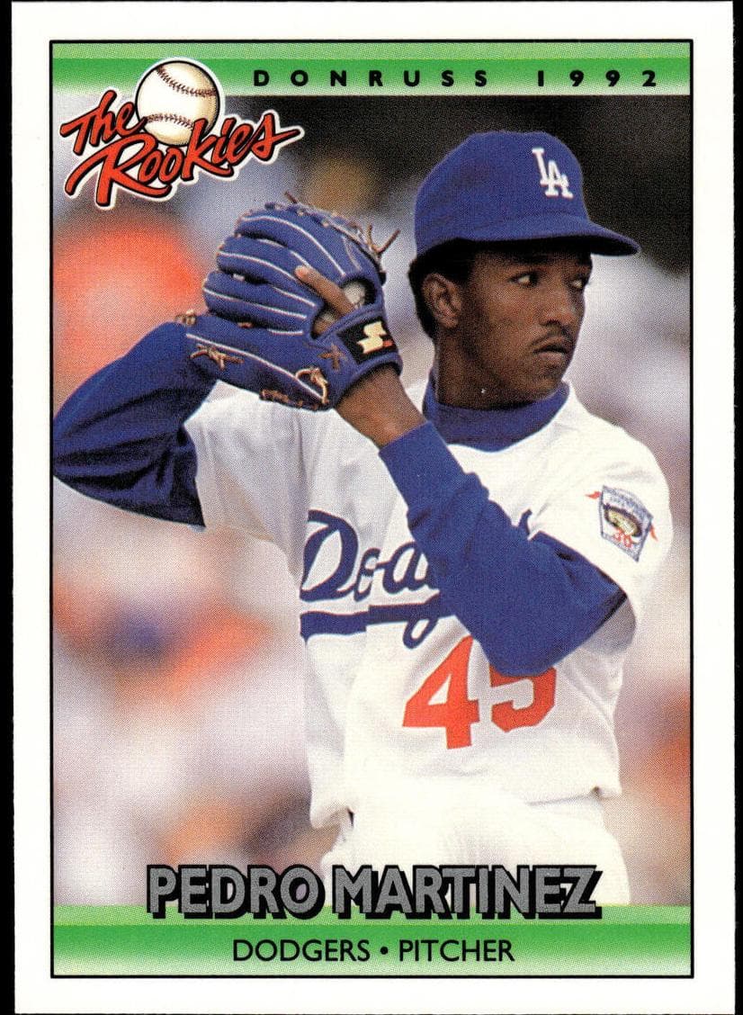 Pedro Martinez 1992 panini