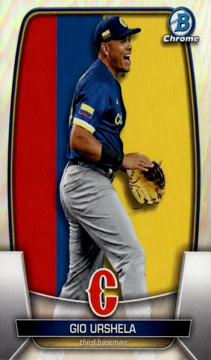Gio Urshela 2023 bowman Bowman Chrome