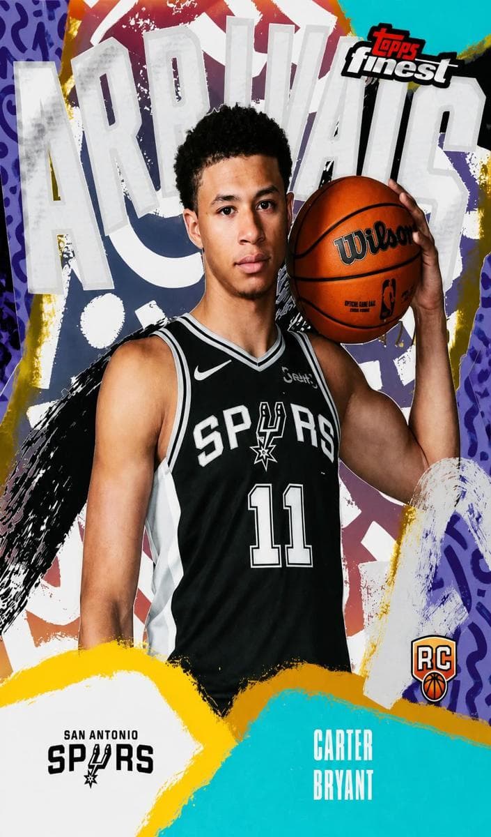 Carter Bryant 2025 topps Topps Finest