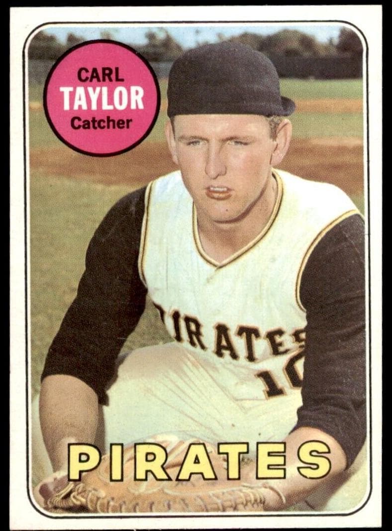Carl Taylor 1969 topps Topps