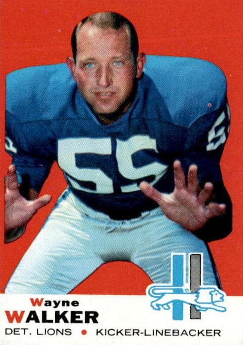 Wayne Walker 1969 topps Topps