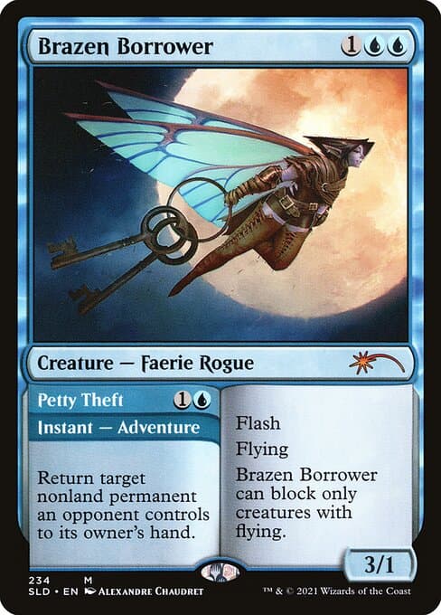Brazen Borrower // Petty Theft 2019 Magic: The Gathering Secret Lair Drop