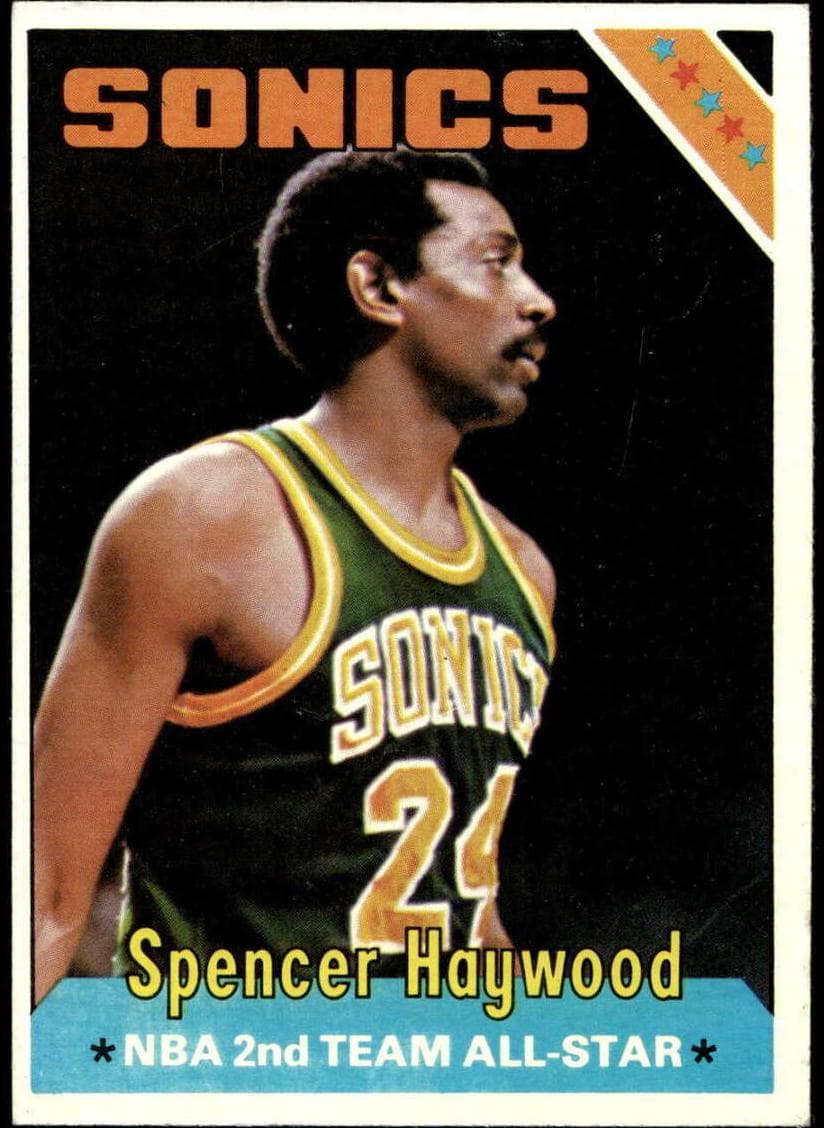 Spencer Haywood 1975 topps