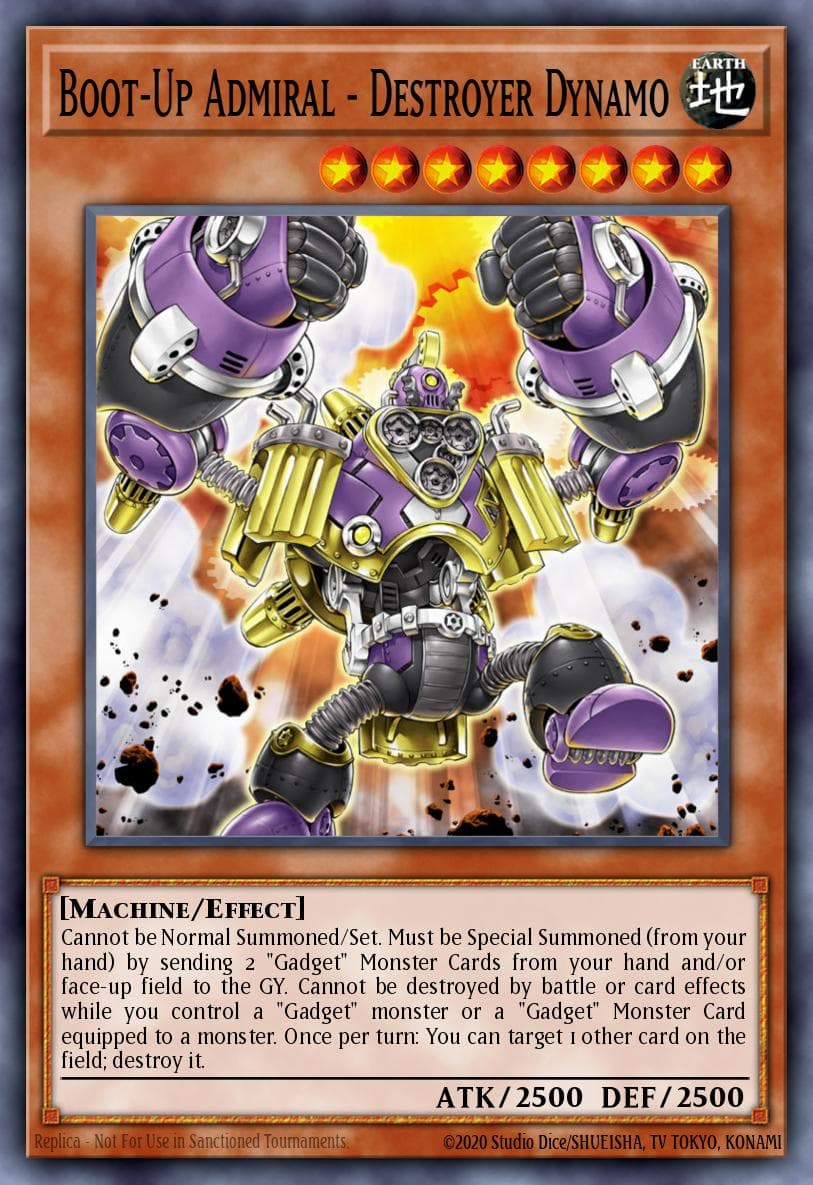Boot-Up Admiral - Destroyer Dynamo 2019 Yu-Gi-Oh!
