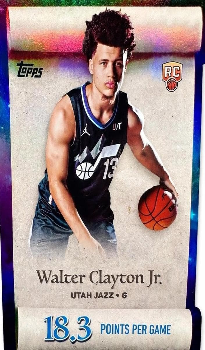 Walter Clayton Jr. 2025 topps Topps Holiday