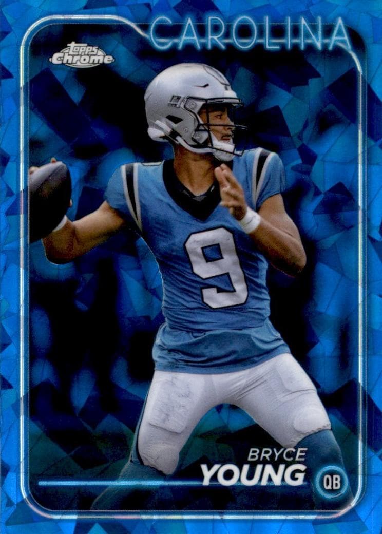Bryce Young 2024 topps Topps Chrome Sapphire Edition
