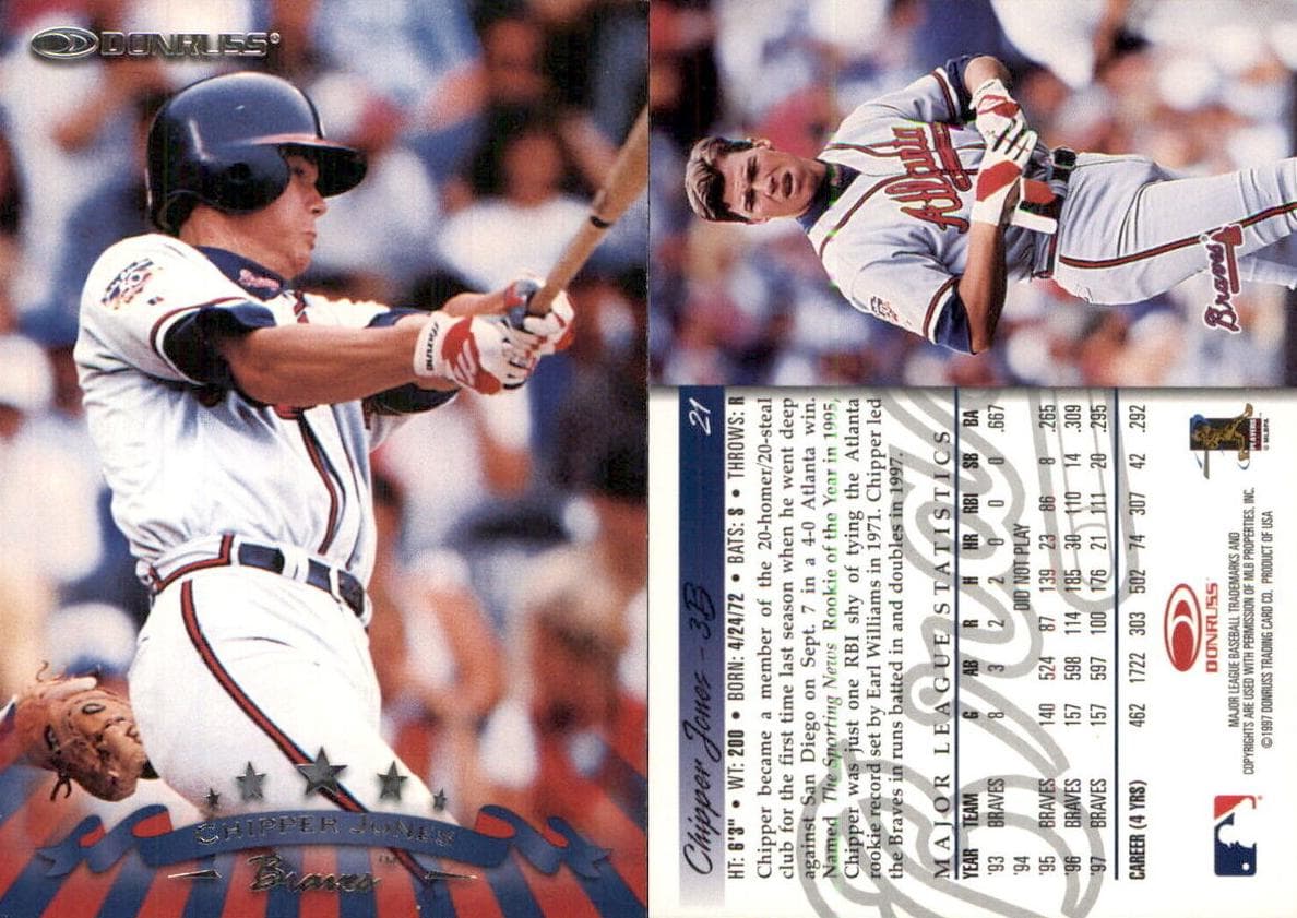 Chipper Jones #21