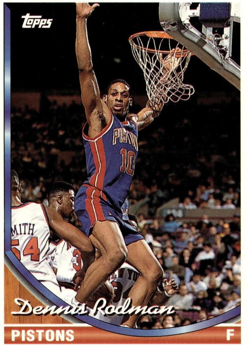 Dennis Rodman 1993 topps Topps