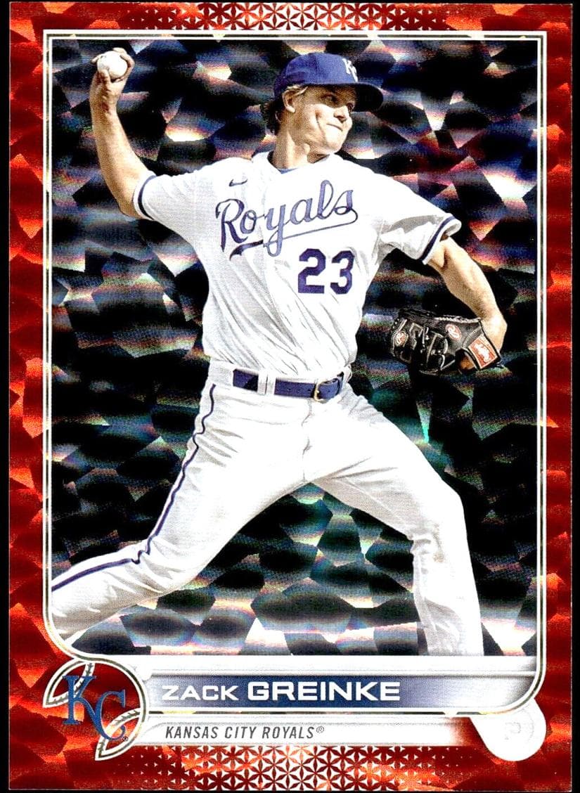 Zack Greinke 2022 topps Topps Update