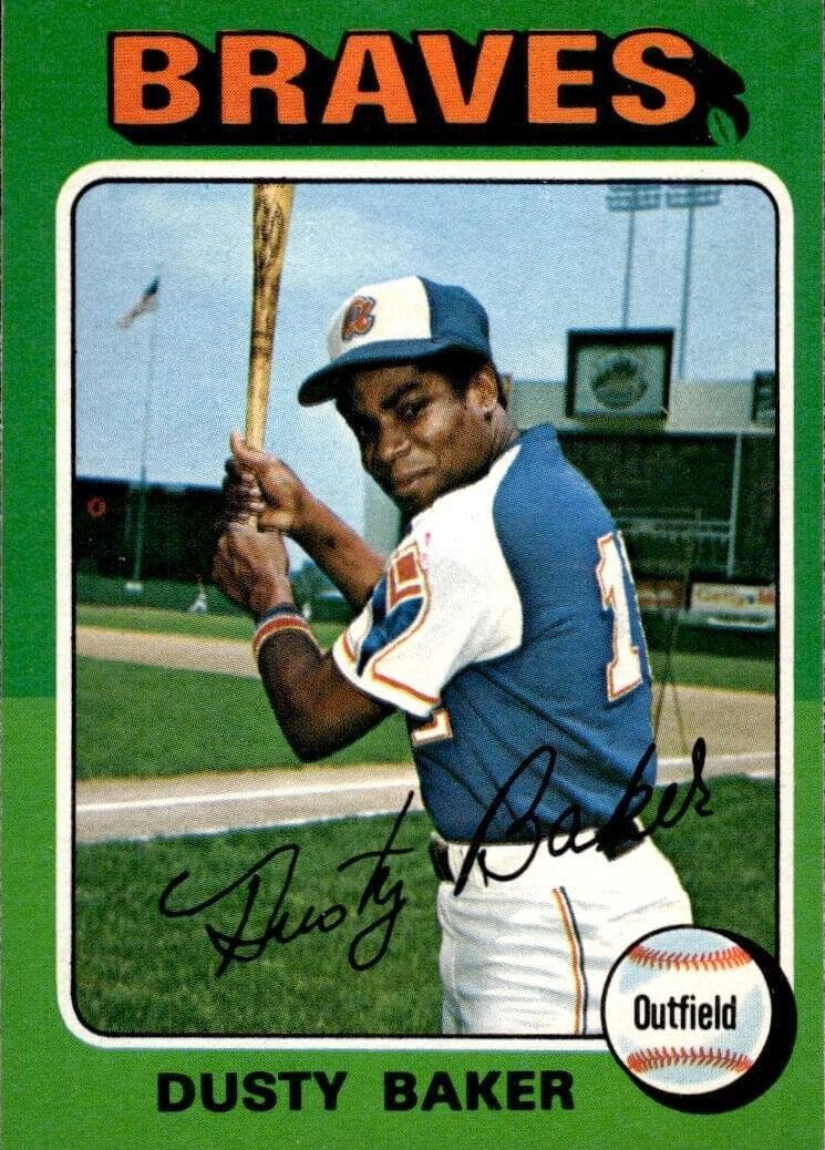 Dusty Baker 1975 topps O-Pee-Chee