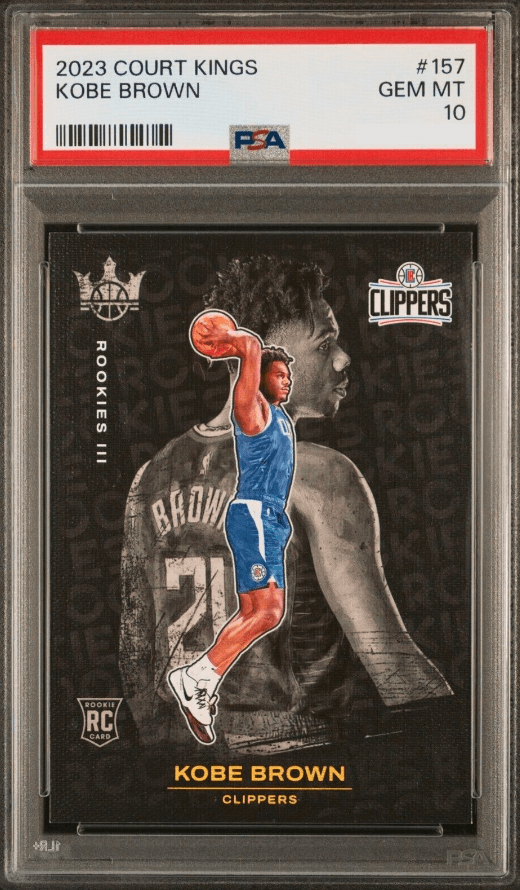 Kobe Brown 2023 panini Panini Court Kings