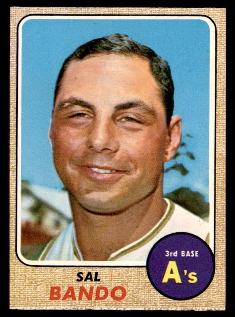 Sal Bando 1968 topps O-Pee-Chee