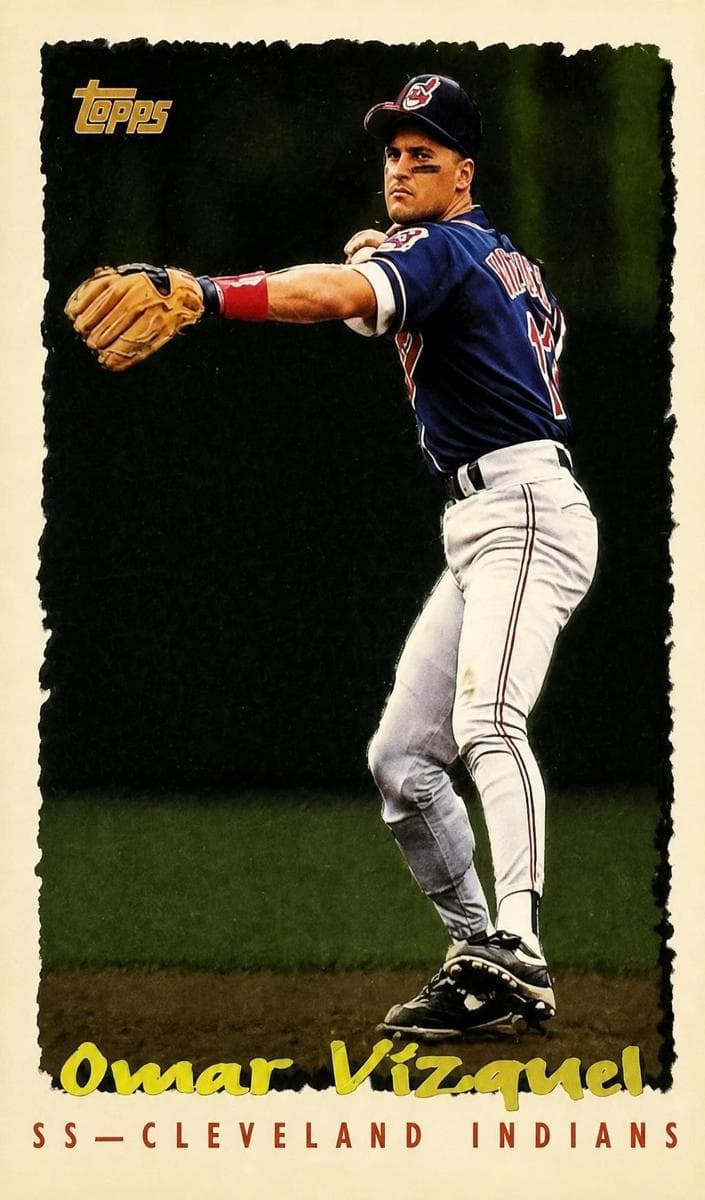 Omar Vizquel 1995 topps Topps