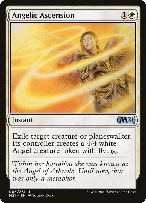 Angelic Ascension 2020 Magic: The Gathering Core Set 2021
