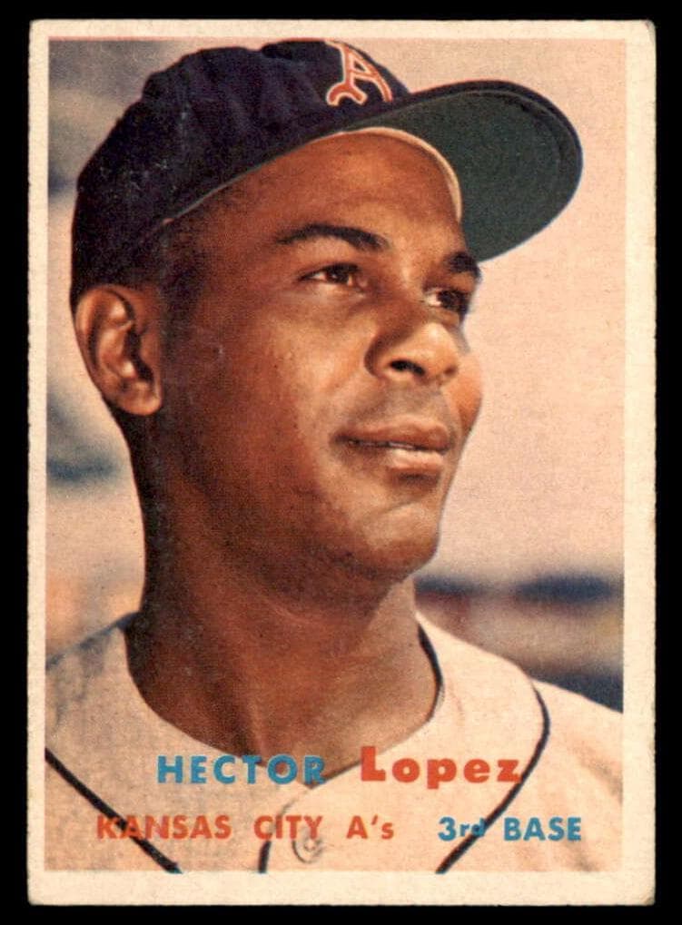 Hector Lopez 1957 topps Topps