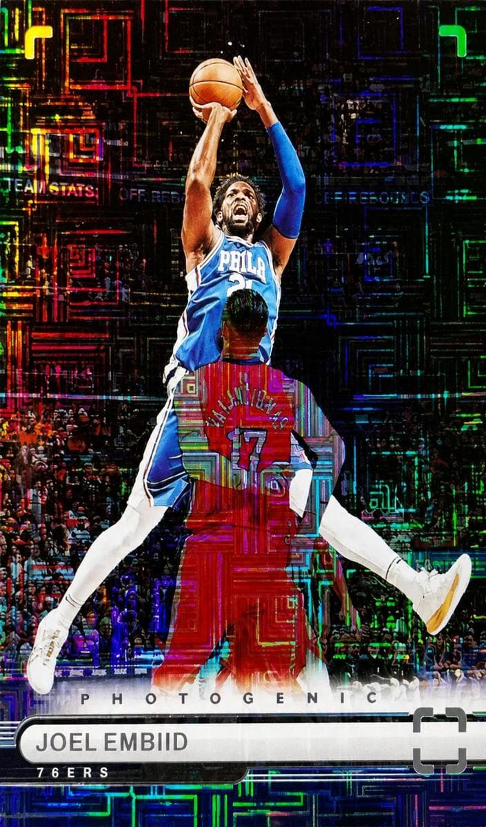 Joel Embiid 2022 panini Panini Photogenic