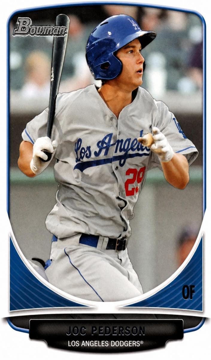 Joc Pederson 2013 bowman Bowman Draft Picks & Prospects
