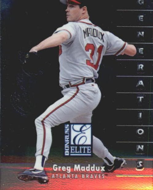 Greg Maddux 1998 panini Donruss Collections