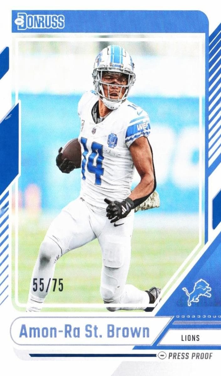 Amon-Ra St. Brown 2024 panini Panini Donruss