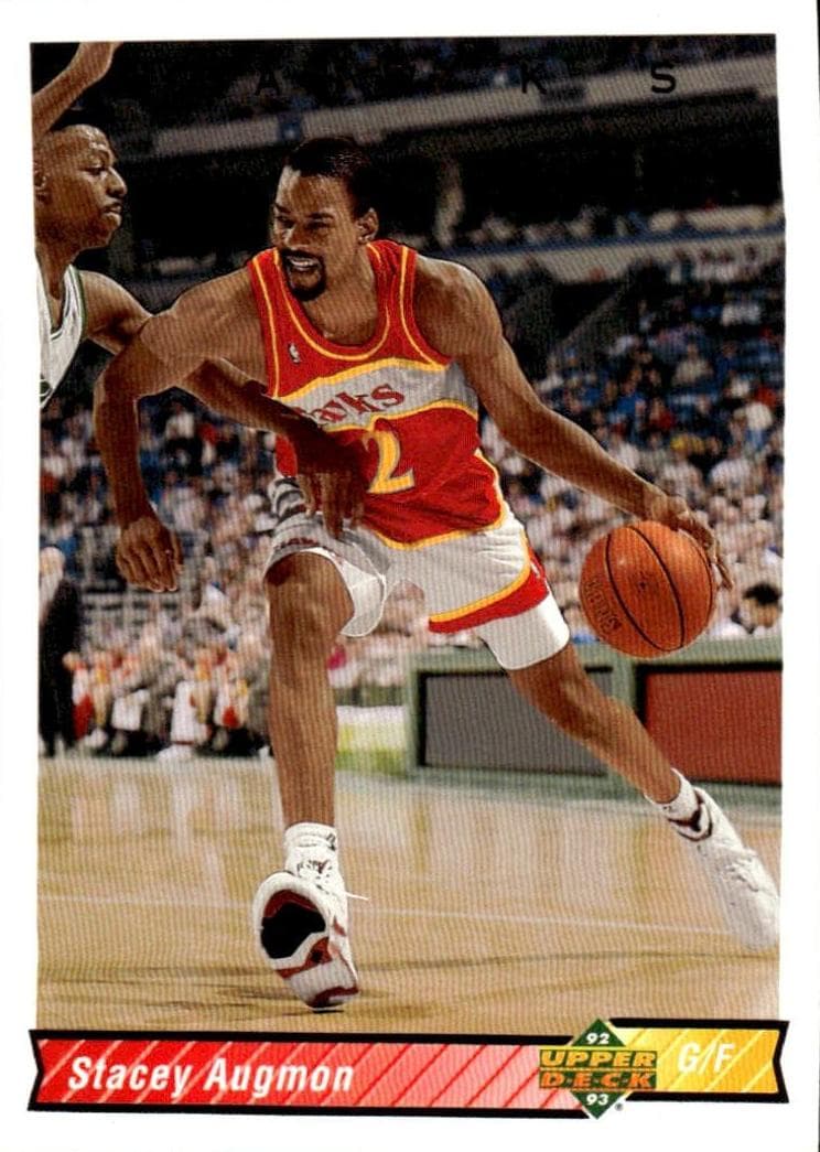 Stacey Augmon 1992 upper-deck Upper Deck