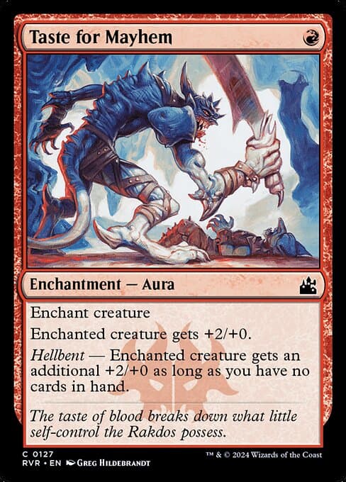 Taste for Mayhem 2024 Magic: The Gathering Ravnica Remastered