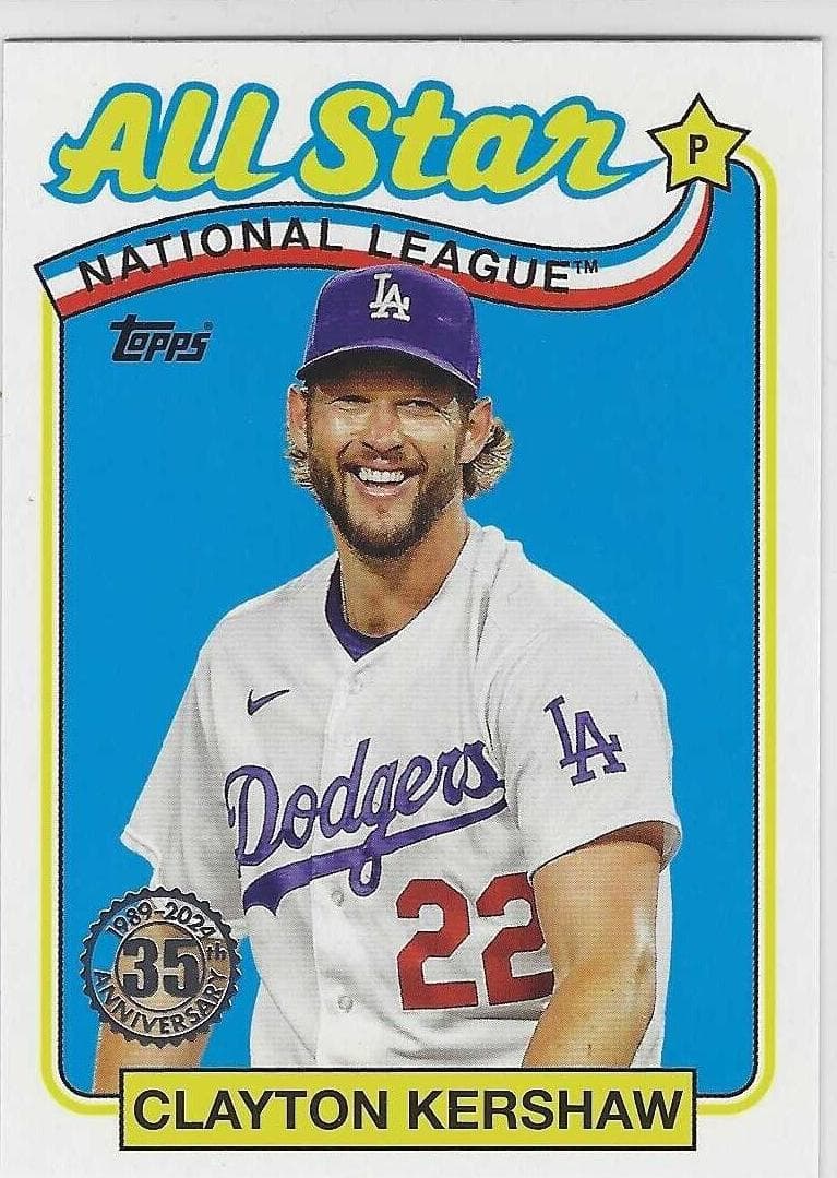 Clayton Kershaw 2024 topps Topps