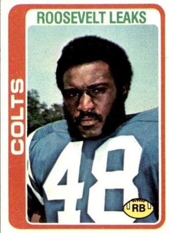 Roosevelt Leaks 1978 topps