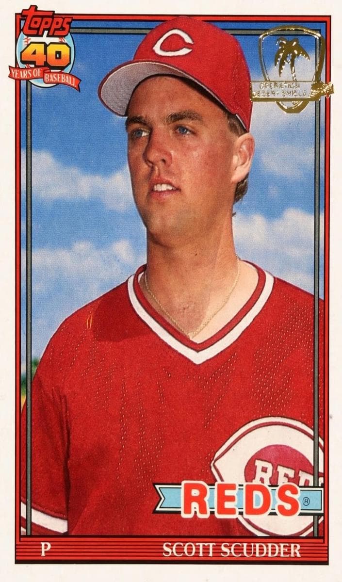 Scott Scudder 1991 topps Topps