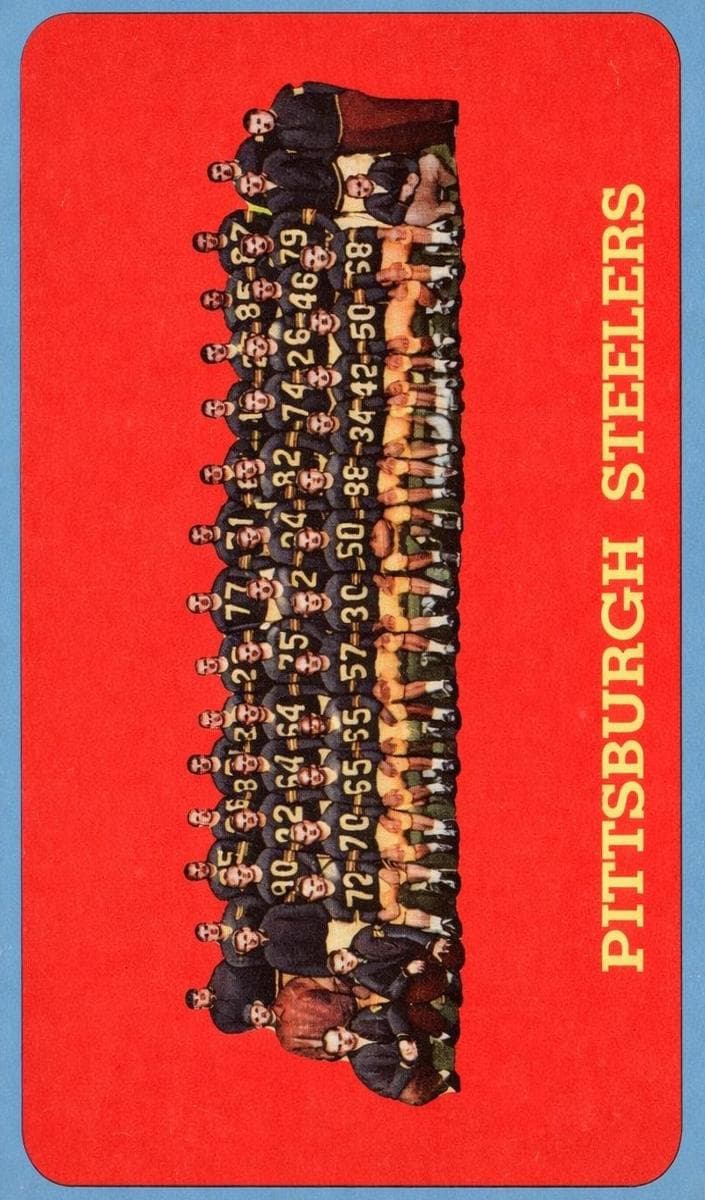PIttsburgh Steelers 1963 topps Topps