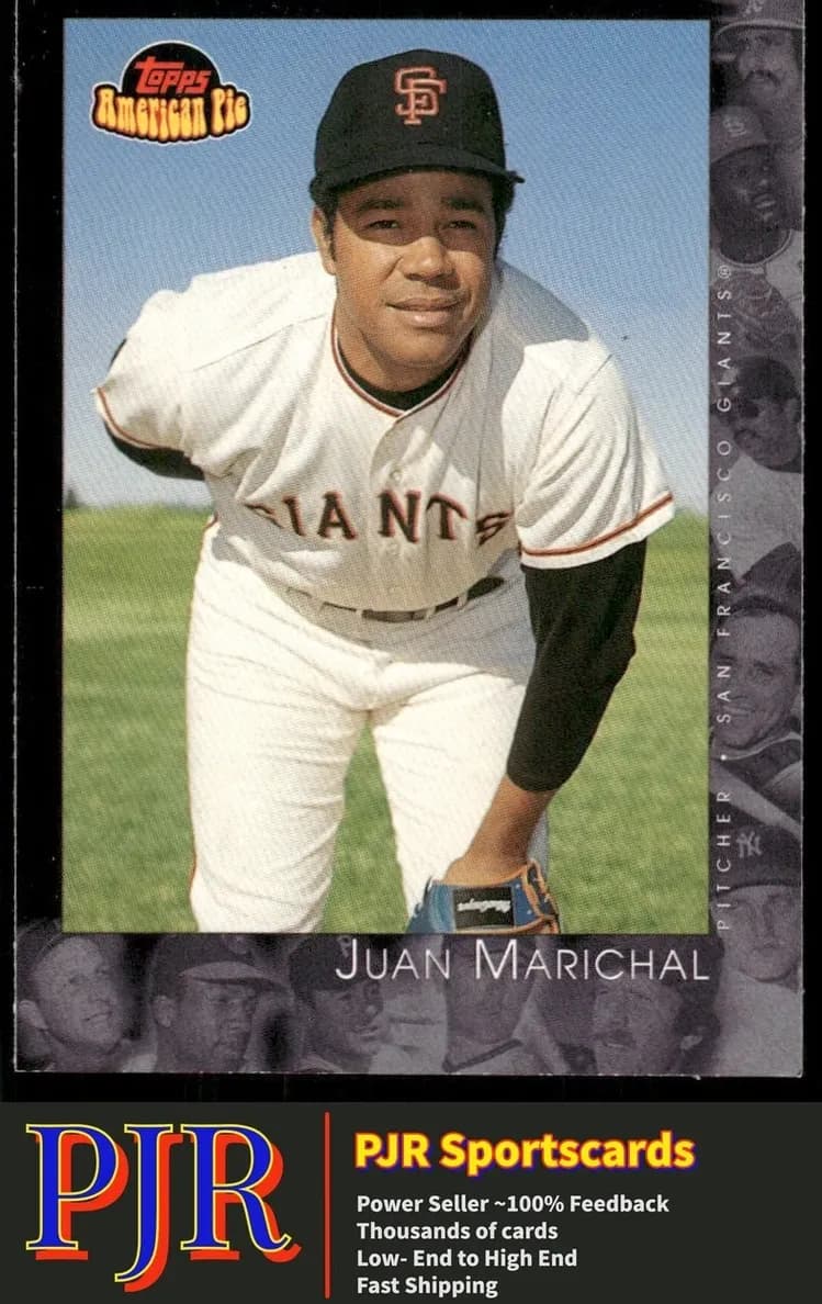 Juan Marichal 2001 topps Topps American Pie