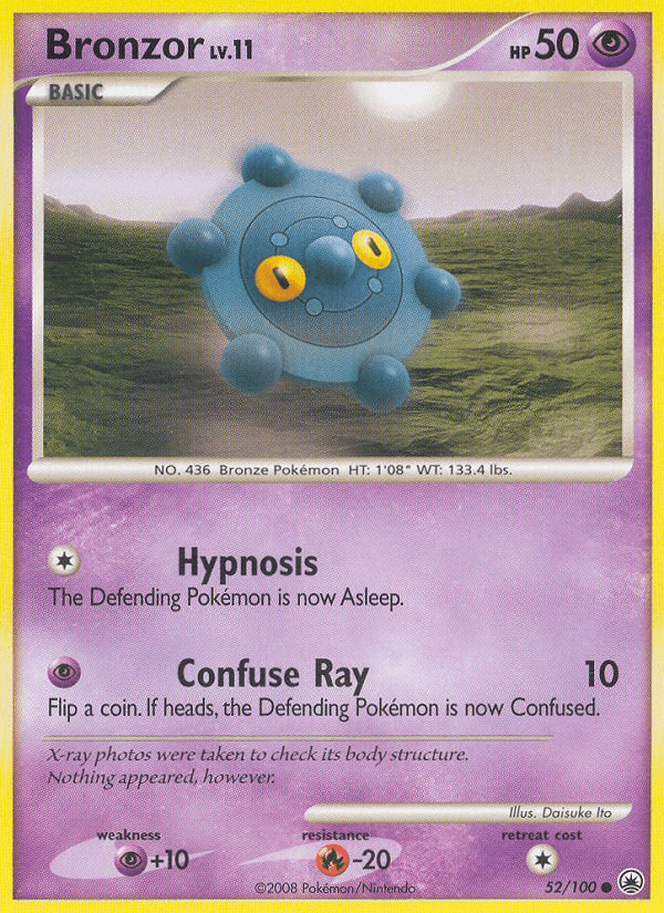Bronzor 2008 Pokemon Majestic Dawn