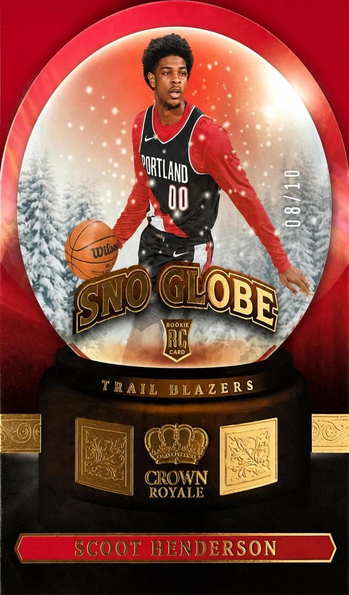 Scoot Henderson 2023 panini Panini Crown Royale
