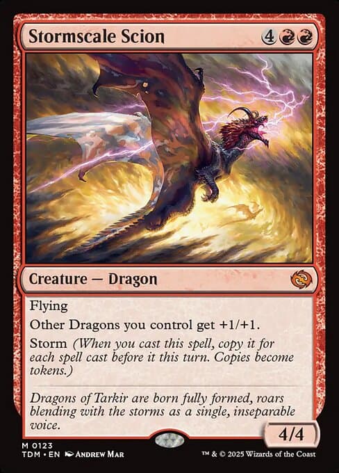 Stormscale Scion 2025 Magic: The Gathering