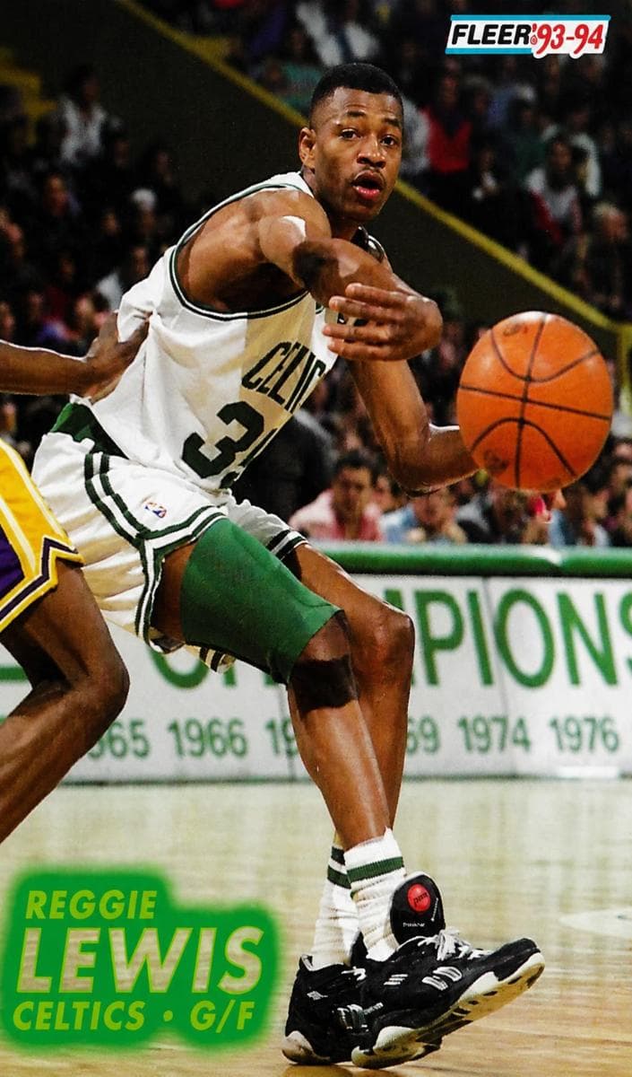 Reggie Lewis 1993 fleer Fleer