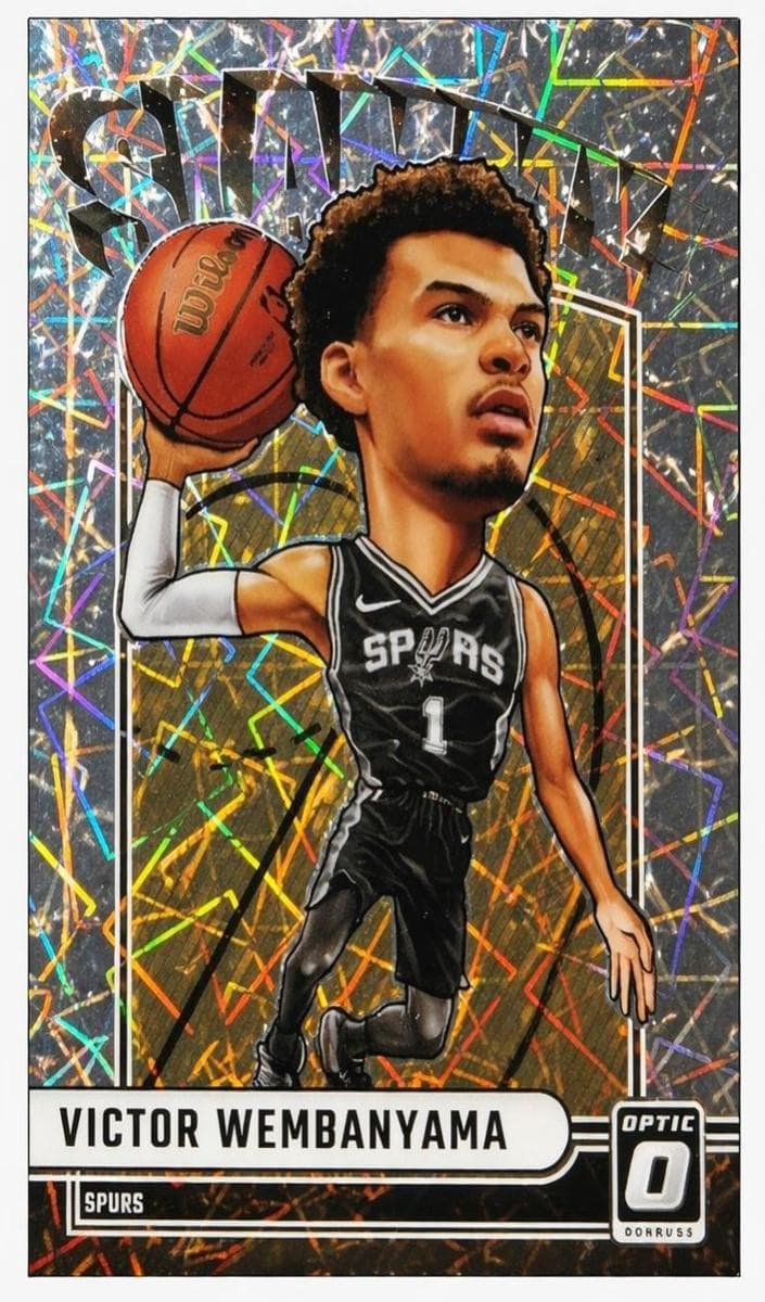 Victor Wembanyama 2024 panini Donruss Optic