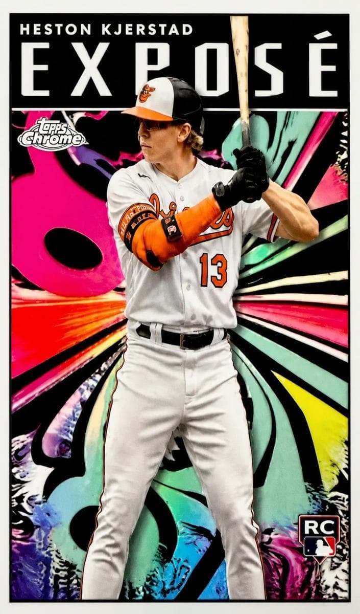 Heston Kjerstad 2024 topps Topps Chrome