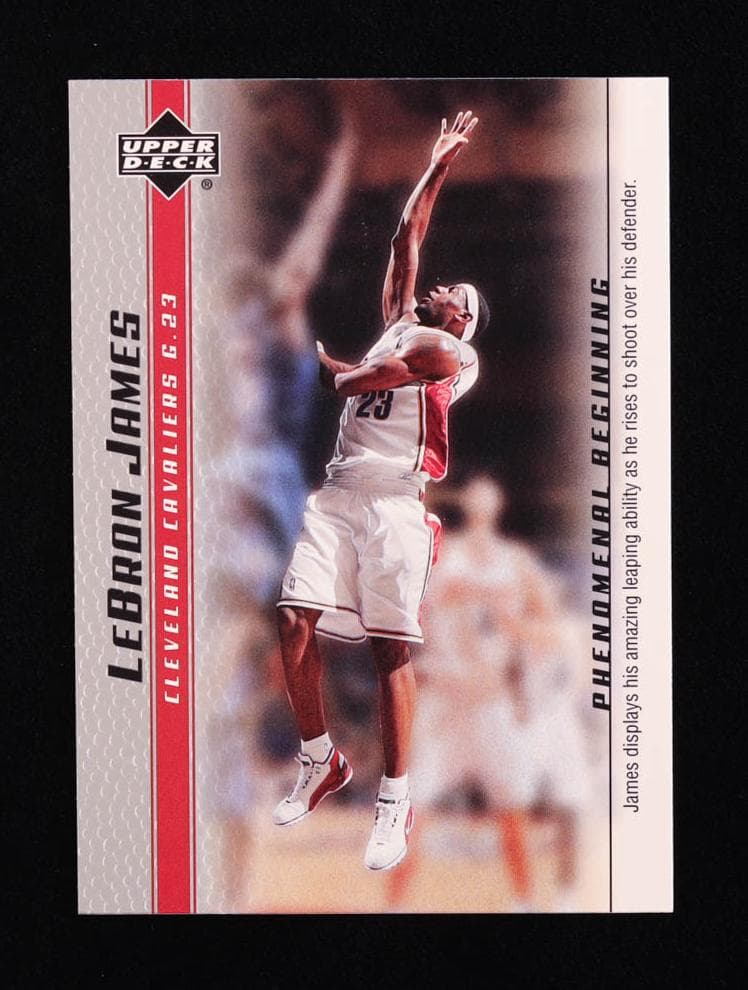 Lebron James 2003 upper-deck Lebron James Phenomenal Beginnings