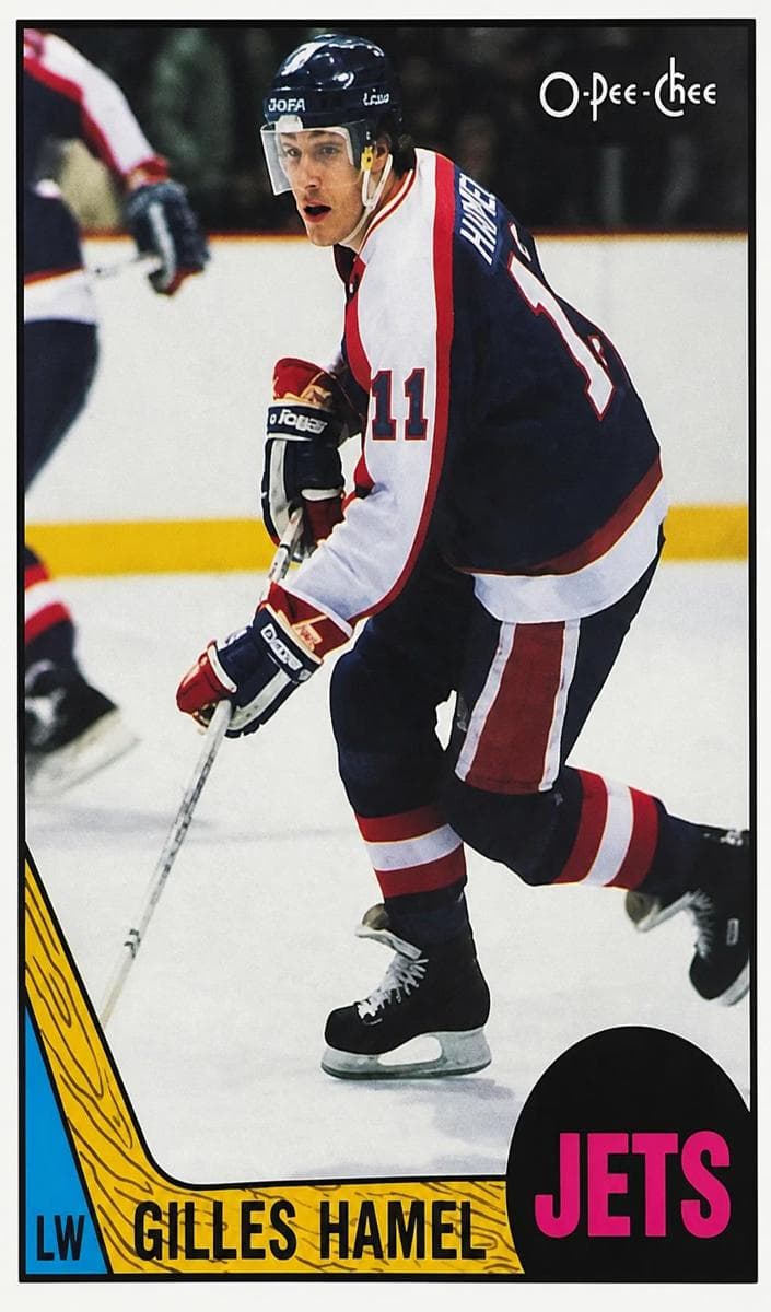 Gilles Hamel 1987 topps O-Pee-Chee