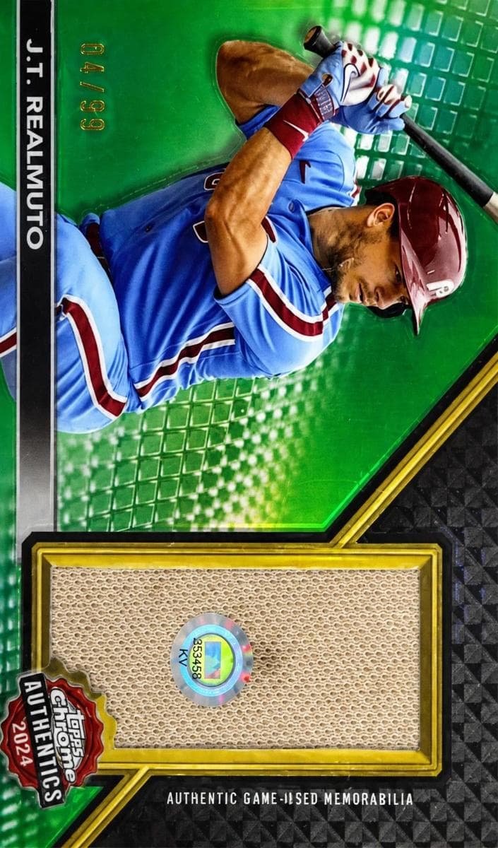 J.T. Realmuto 2024 topps Topps Chrome