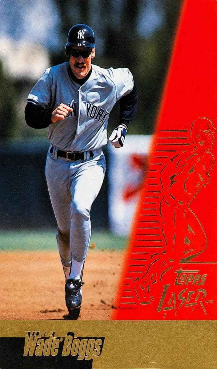 Wade Boggs 1996 topps Laser