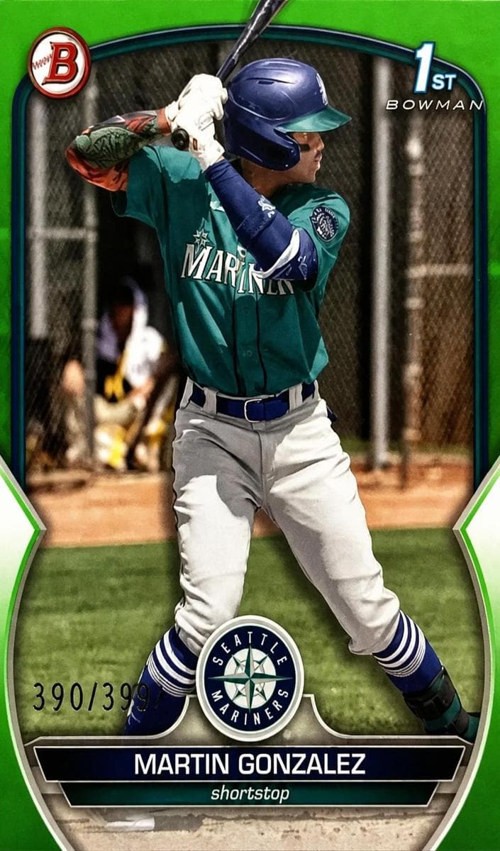Martin Gonzalez 2023 bowman Bowman