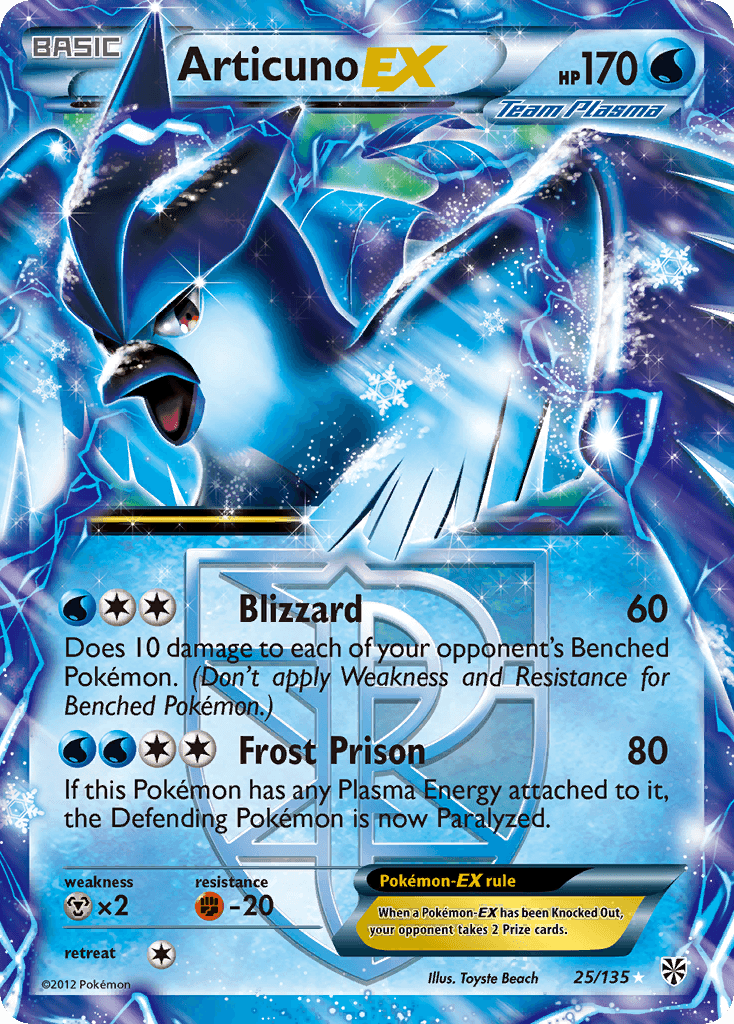 Articuno EX 2013 Pokemon