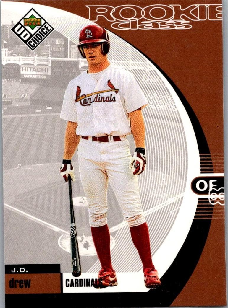J.D. Drew 1999 unknown UD Choice