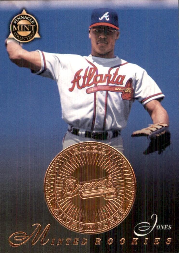 Andruw Jones 1998 unknown Pinnacle Mint Collection