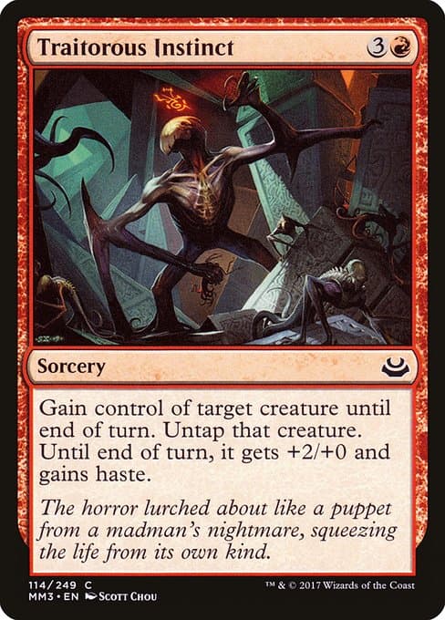 Traitorous Instinct 2012 Magic: The Gathering Return to Ravnica